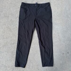 7 Diamonds Infinity 7-Pocket Slim Fit Black Pants 36x32 STP-1234